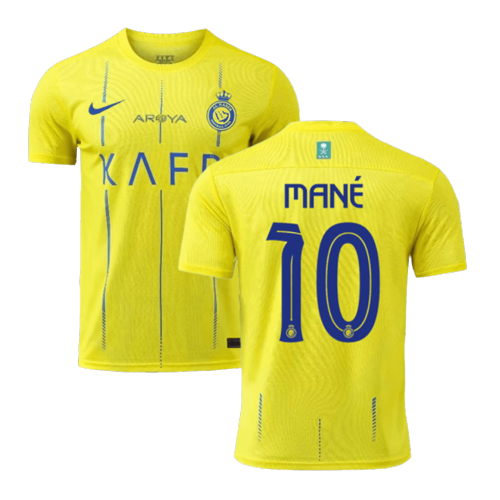 MANÉ #10 Al Nassr Home Soccer Jersey 2023/24