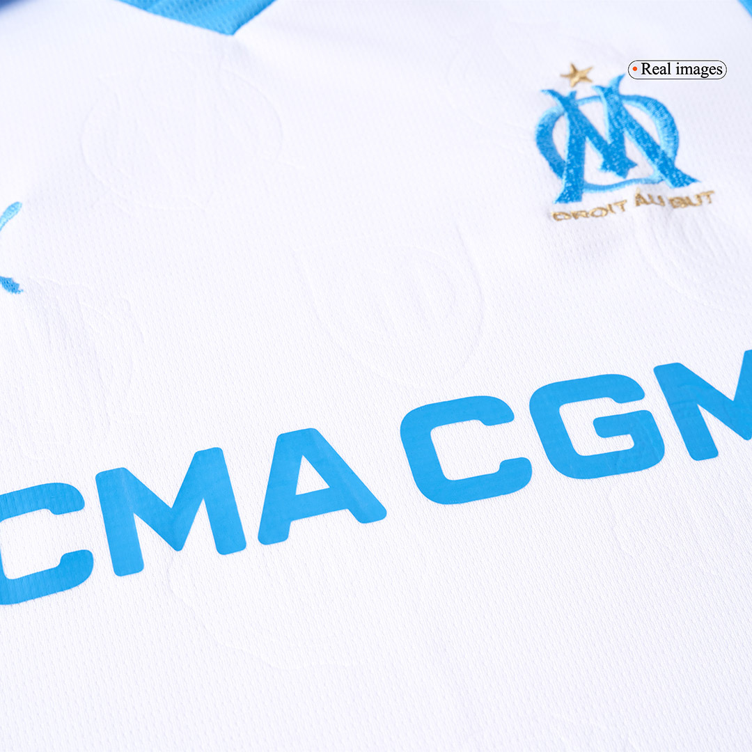 Marseille Home Kids Soccer Jerseys Kit 2025/26
