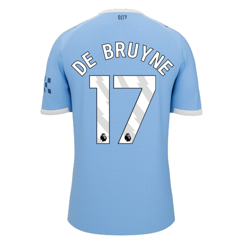 DE BRUYNE #17 Manchester City Home Soccer Jersey 2025/26