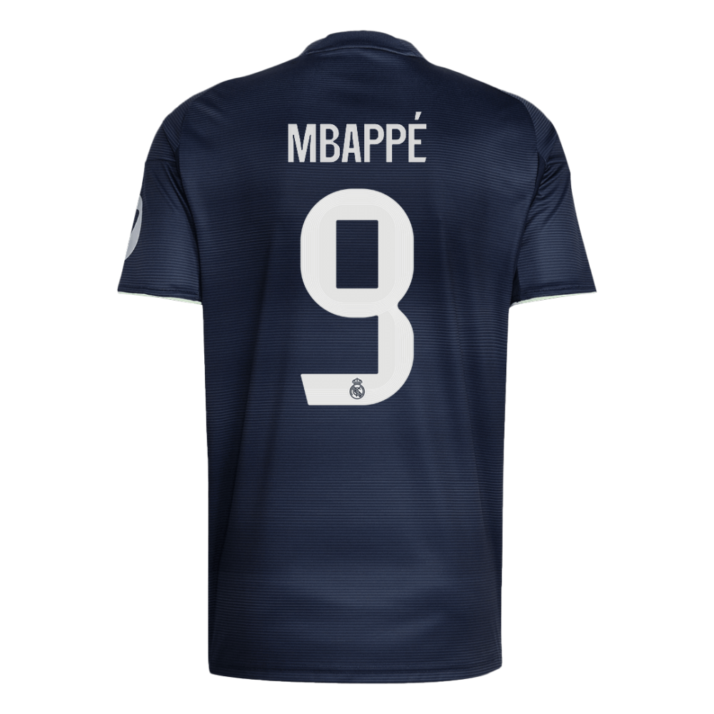 MBAPPÉ #9 Real Madrid Away Soccer Jersey 2025/26