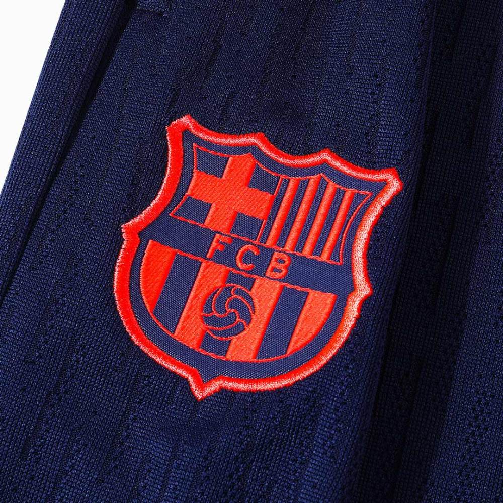 Barcelona 1/4 Zip Tracksuit 2025/26 Kids Black&Orange