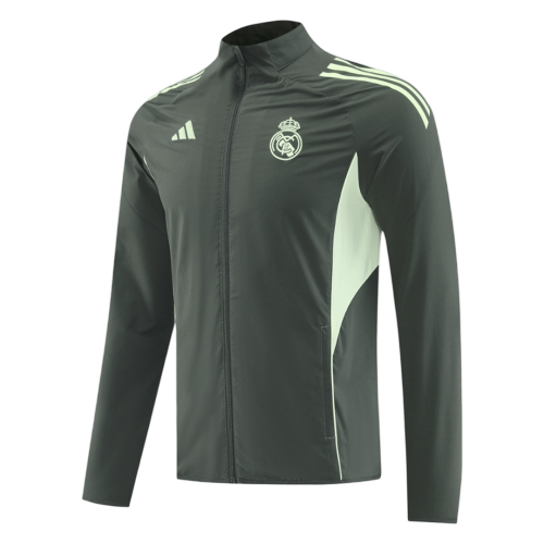 Real Madrid Windbreaker Jacket 2025/26 - Dark Green