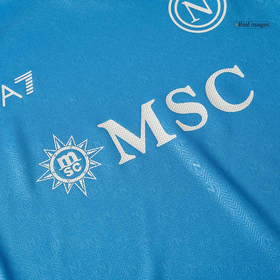 Napoli Home Kids Soccer Jerseys Kit
