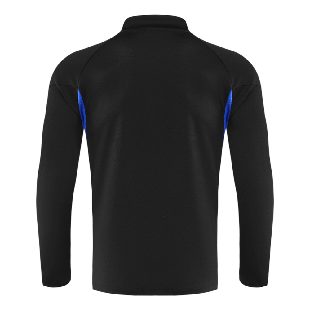 Manchester United 1/4 Zip Tracksuit 2025/26 Kids Black