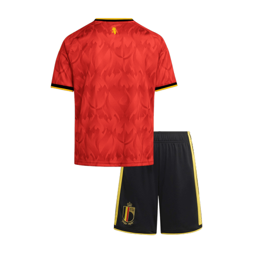 Belgium Home Kids Soccer Jerseys Kit World Cup 2026