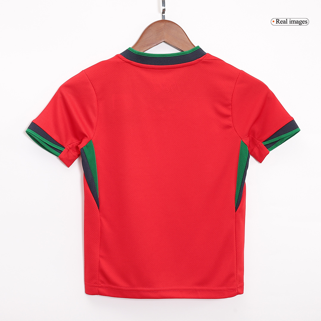 Portugal Home Kids Soccer Jerseys Kit EURO