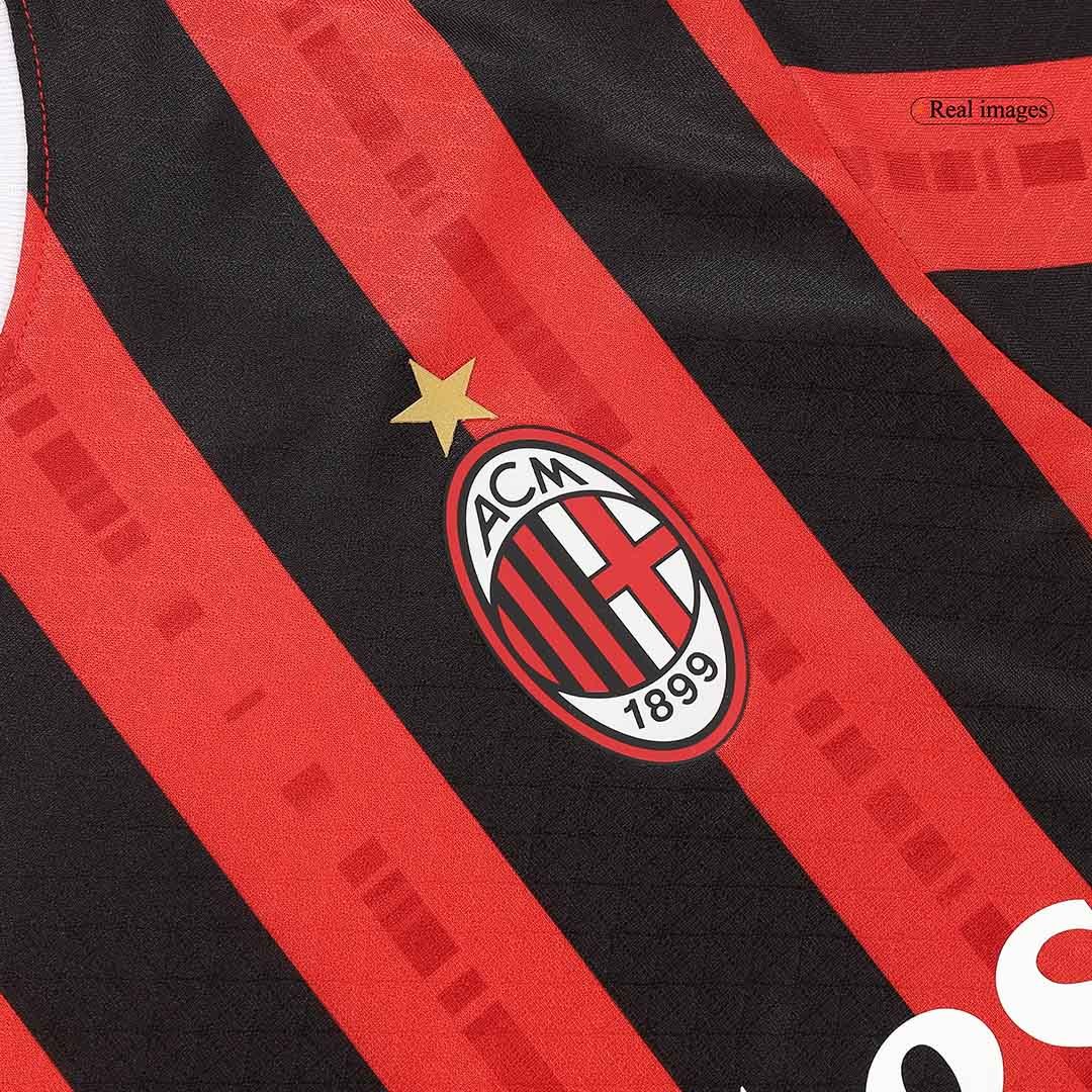 MORATA #7 AC Milan Home Authentic Soccer Jersey