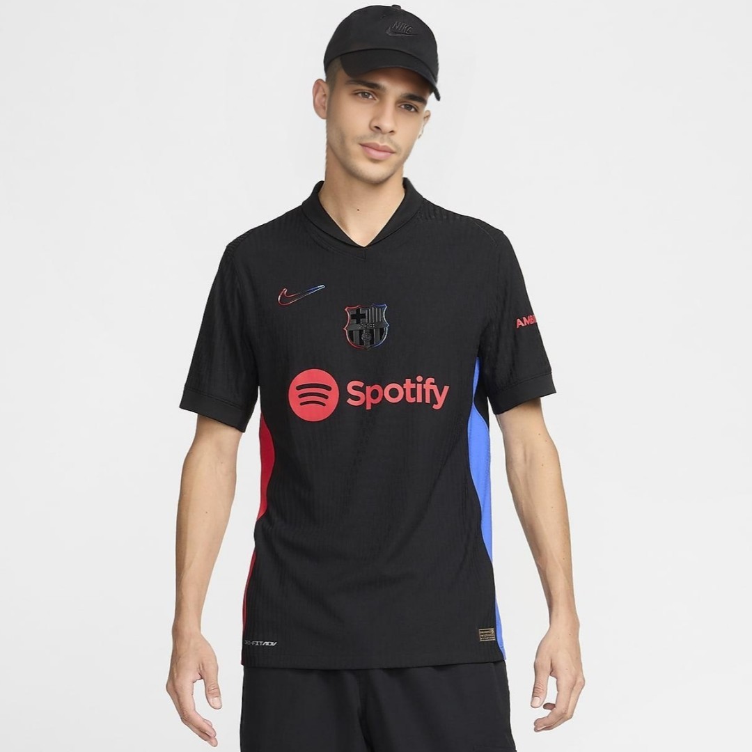 Barcelona Away Authentic Soccer Jersey