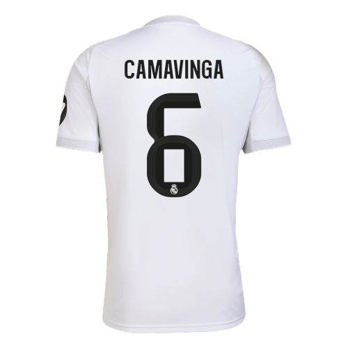 CAMAVINGA #6 Real Madrid Home Soccer Jersey 2025/26