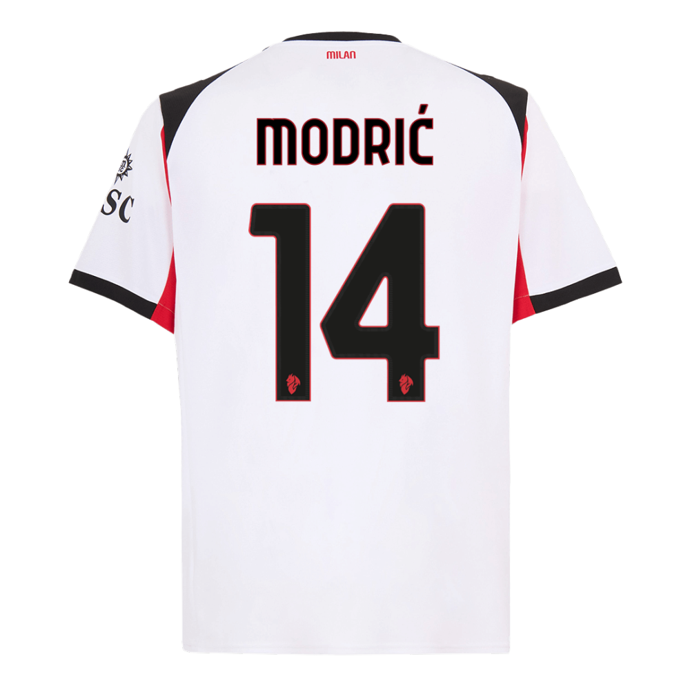 MODRIĆ #14 AC Milan Away Soccer Jersey 2025/26