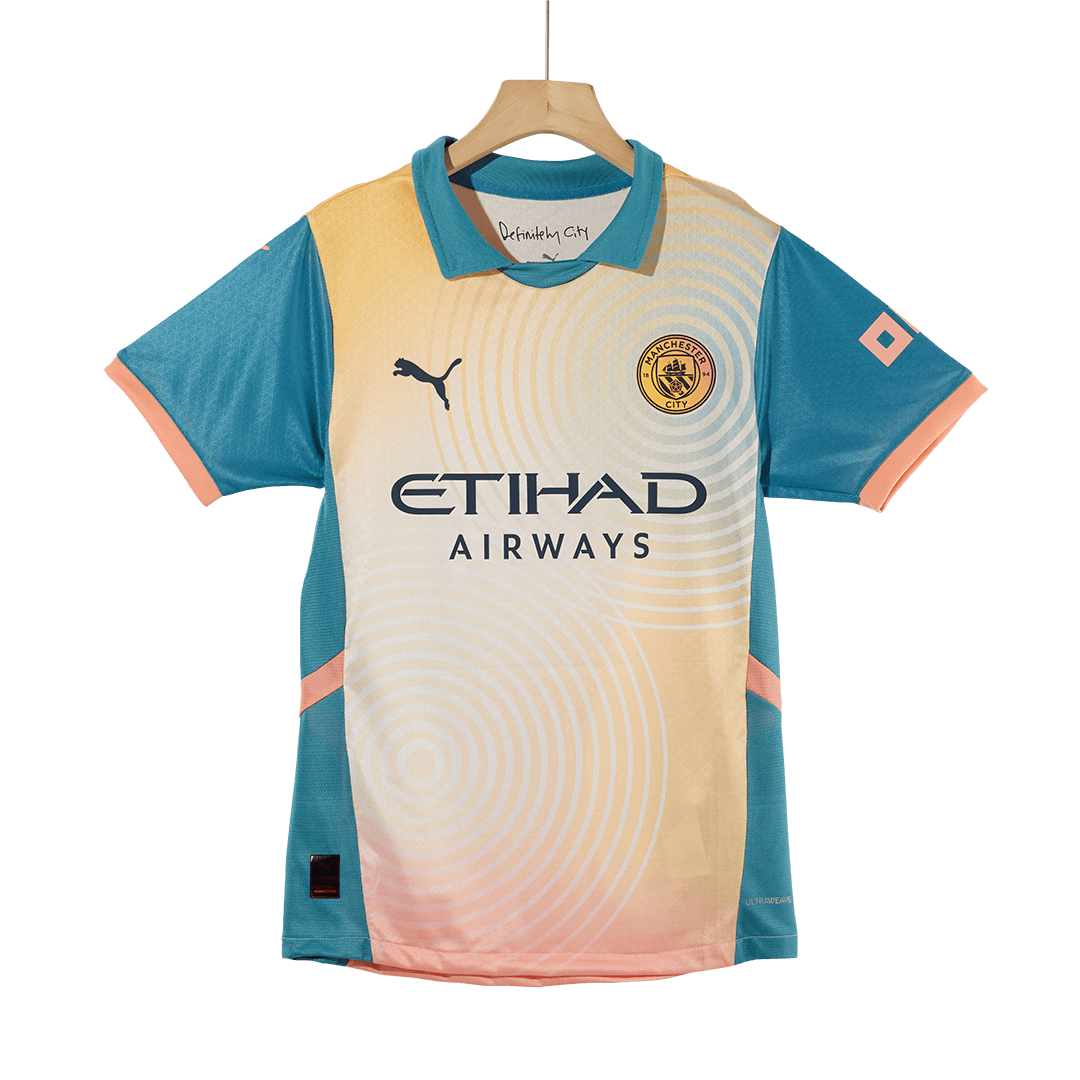 FODEN #47 Manchester City Fourth Away Authentic Soccer Jersey - Definitely City
