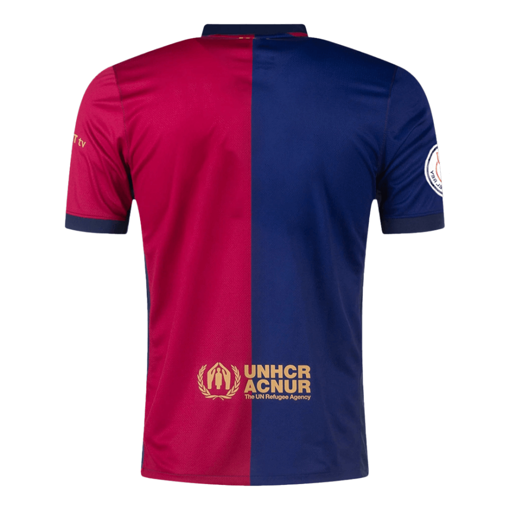 Barcelona Home Soccer Jersey - Copa del Rey Final