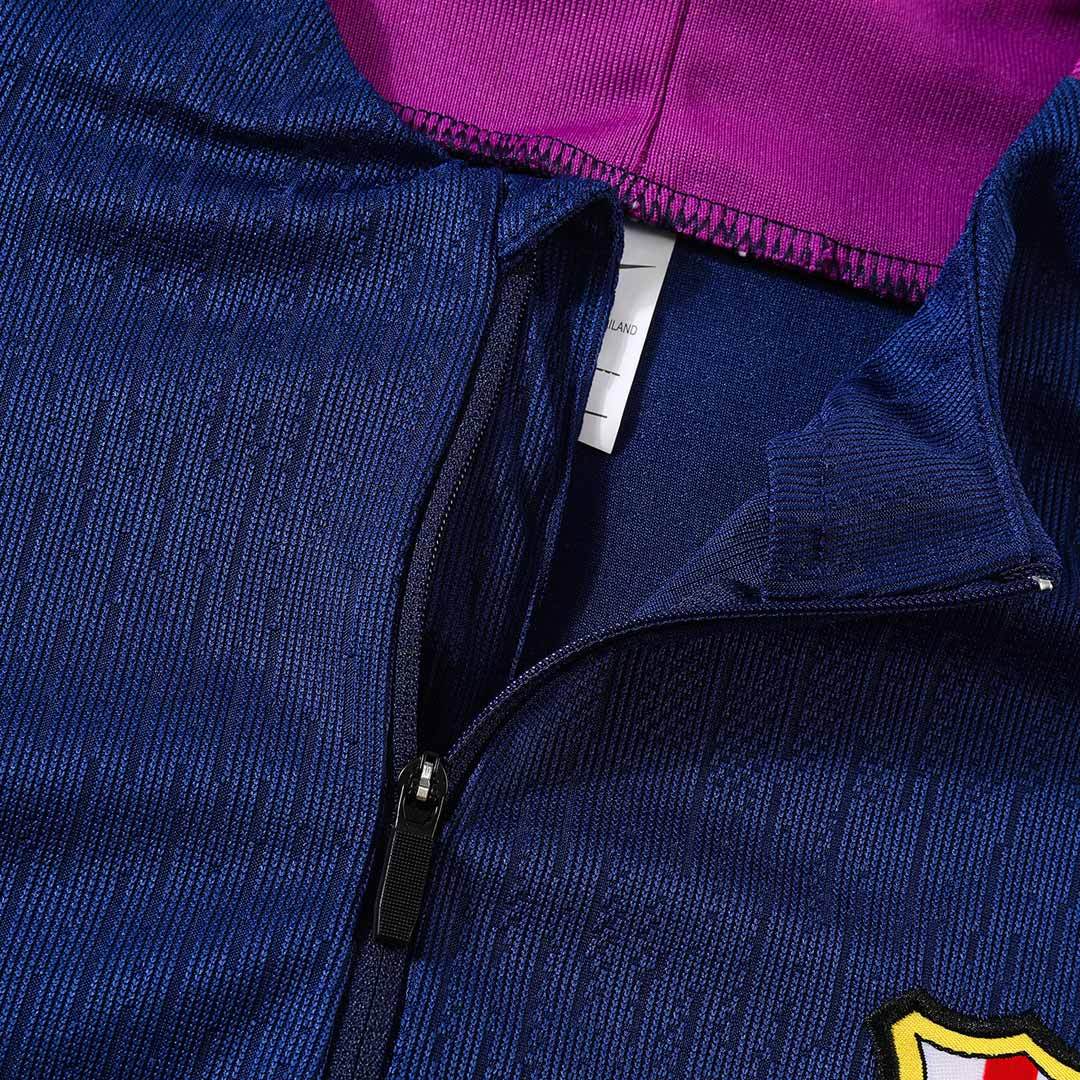 Barcelona 1/4 Zip Tracksuit 2025/26 Navy