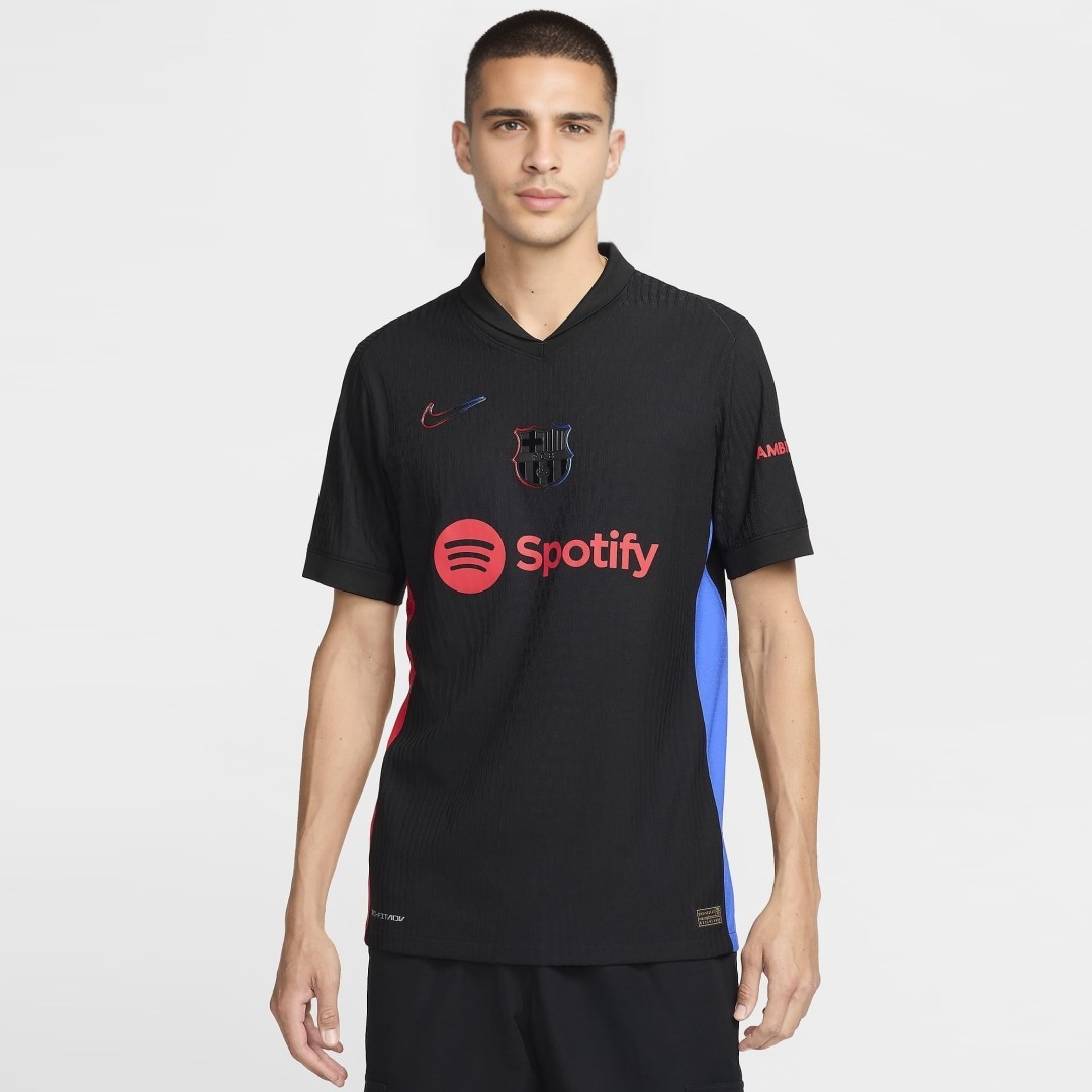 Barcelona Away Authentic Soccer Jersey