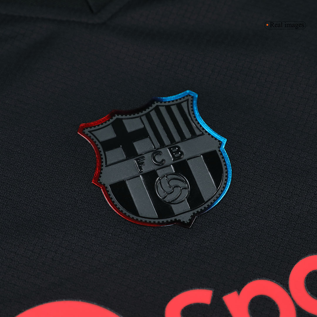 Barcelona Away Kids Soccer Jerseys Kit