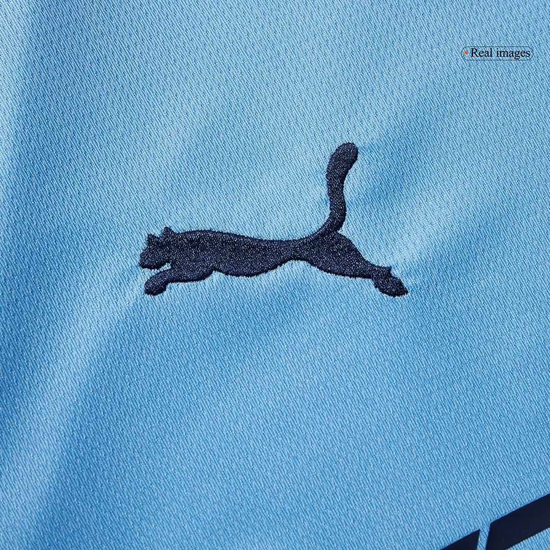 Manchester City Home Long Sleeve Soccer Jersey 2025/26