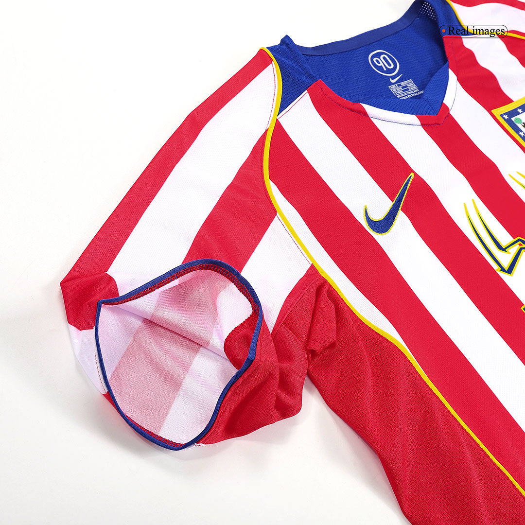 Vintage Soccer Jersey Atletico Madrid Home 2004/05