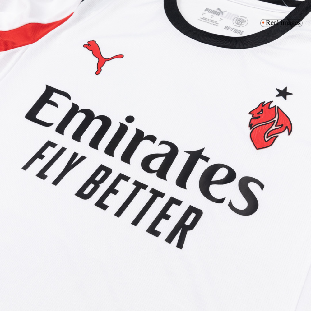 AC Milan Away Long Sleeve Soccer Jersey 2025/26