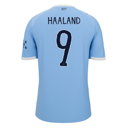 HAALAND #9 Manchester City Home Soccer Jersey 2025/26 - Club World Cup