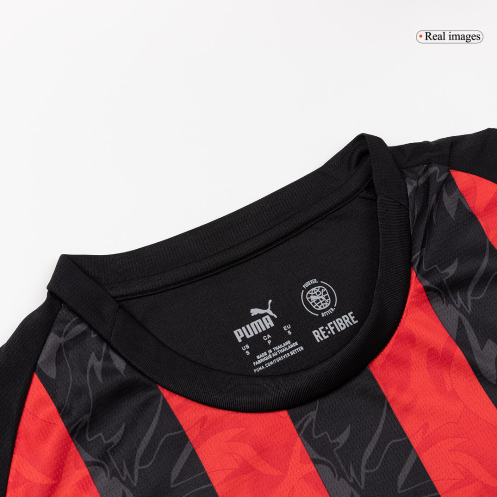 AC Milan Home Long Sleeve Jersey 2025/26