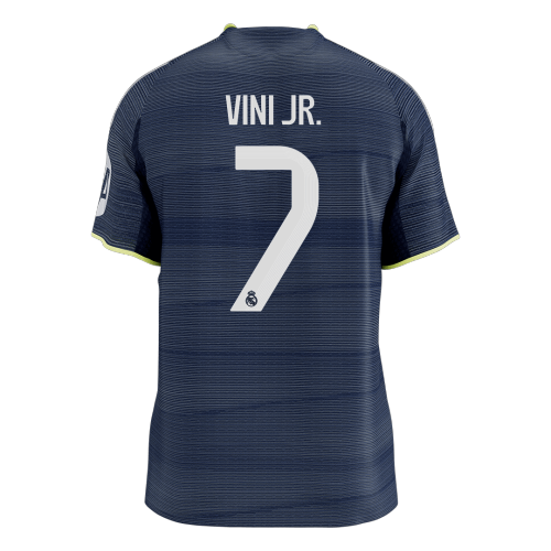 VINI JR. #7 Real Madrid Away Authentic Soccer Jersey 2025/26