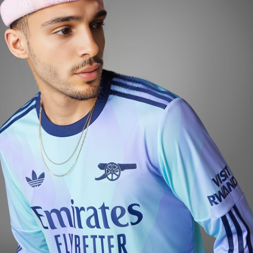 Arsenal Third Away Long Sleeve Soccer Jersey