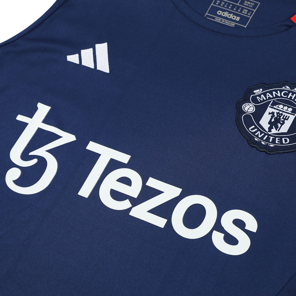 Manchester United Pre-Match Sleeveless Top Navy