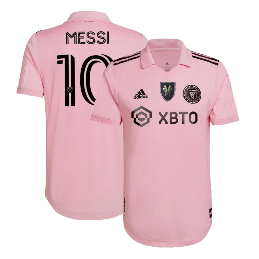 MESSI #10 Inter Miami CF Messi GOAT Home Authentic Soccer Jersey 2023