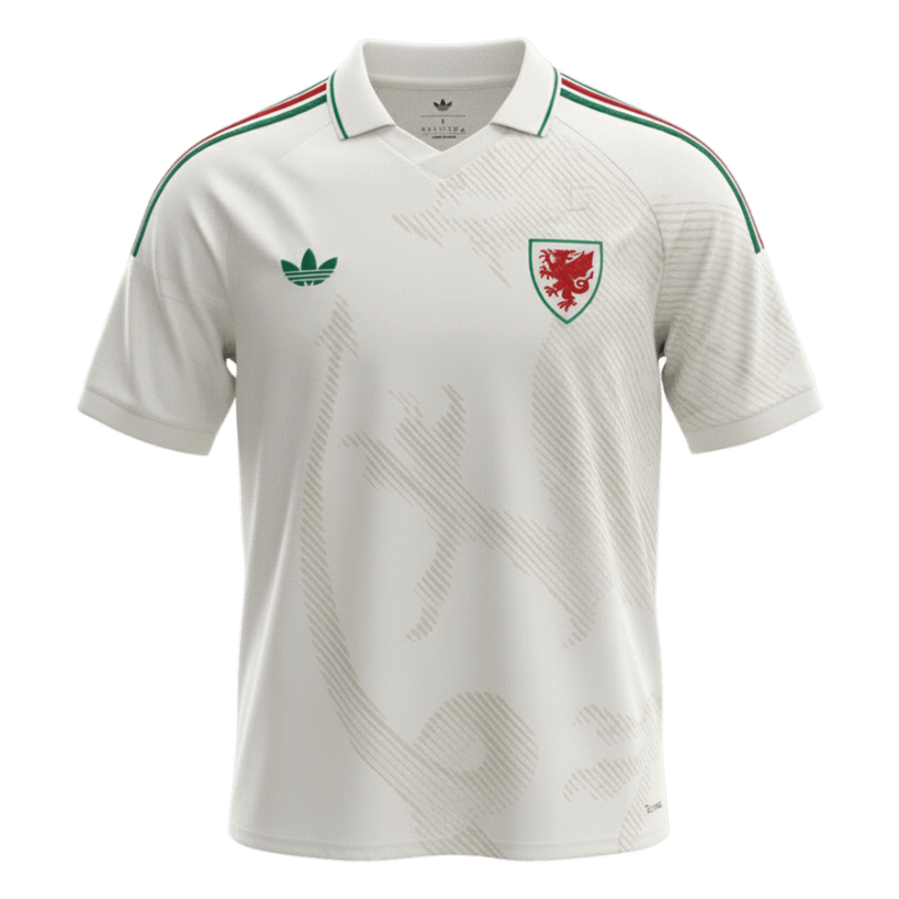 Wales Away Soccer Jersey World Cup 2026