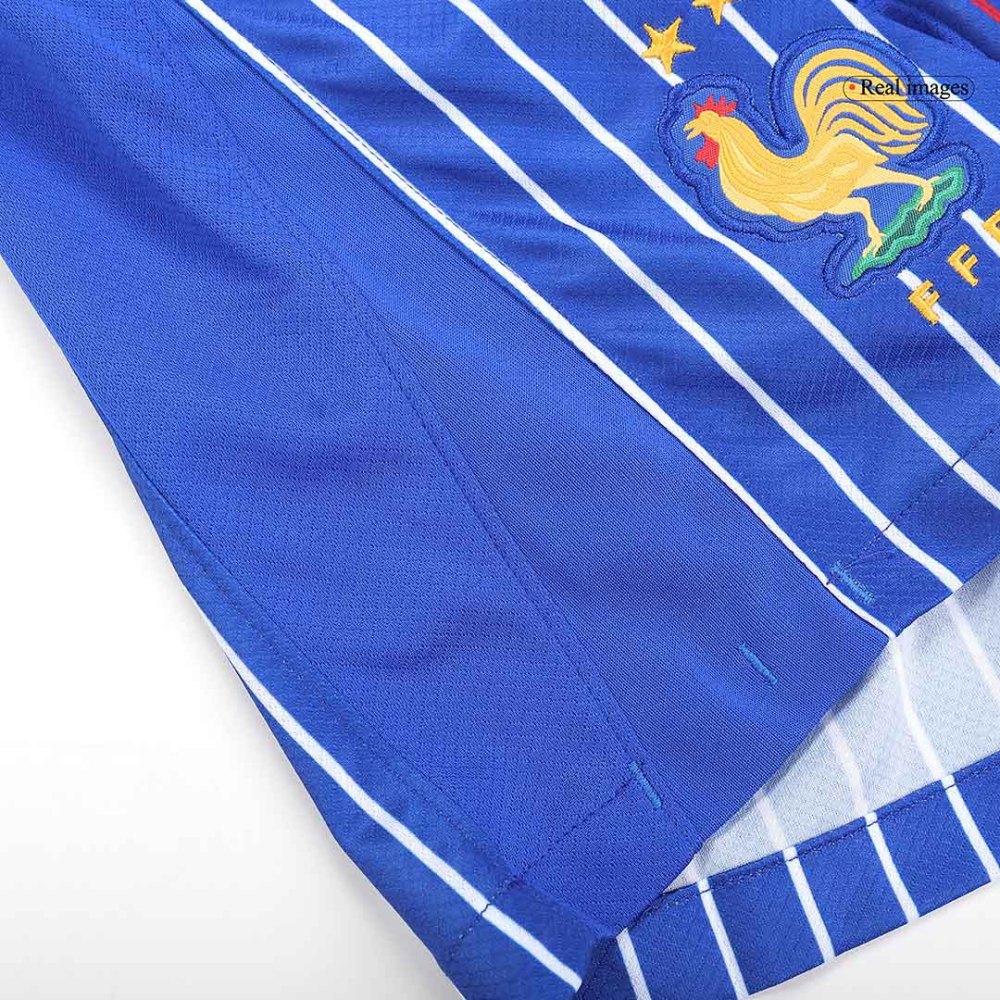 France Away Soccer Shorts