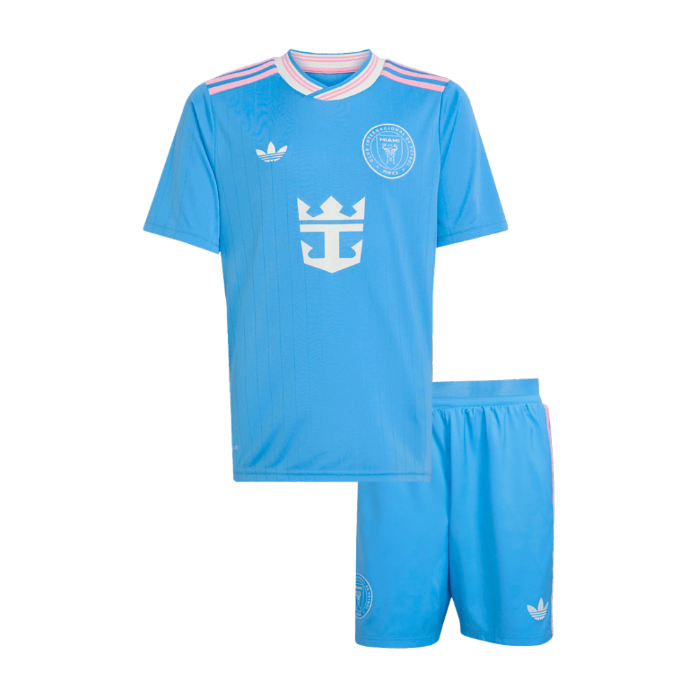 Inter Miami CF Third Away Kids Soccer Jerseys Kit 2025