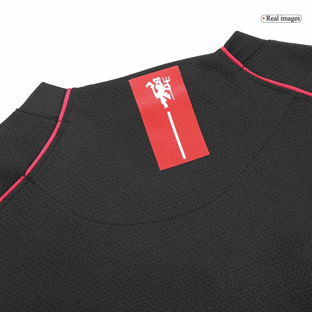 Vintage Soccer Jersey ROONEY #10 Manchester United Away Long Sleeve 2007/08