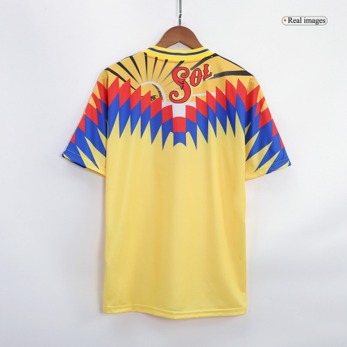 Vintage Soccer Jerseys Club America Home Jersey Shirts 1995