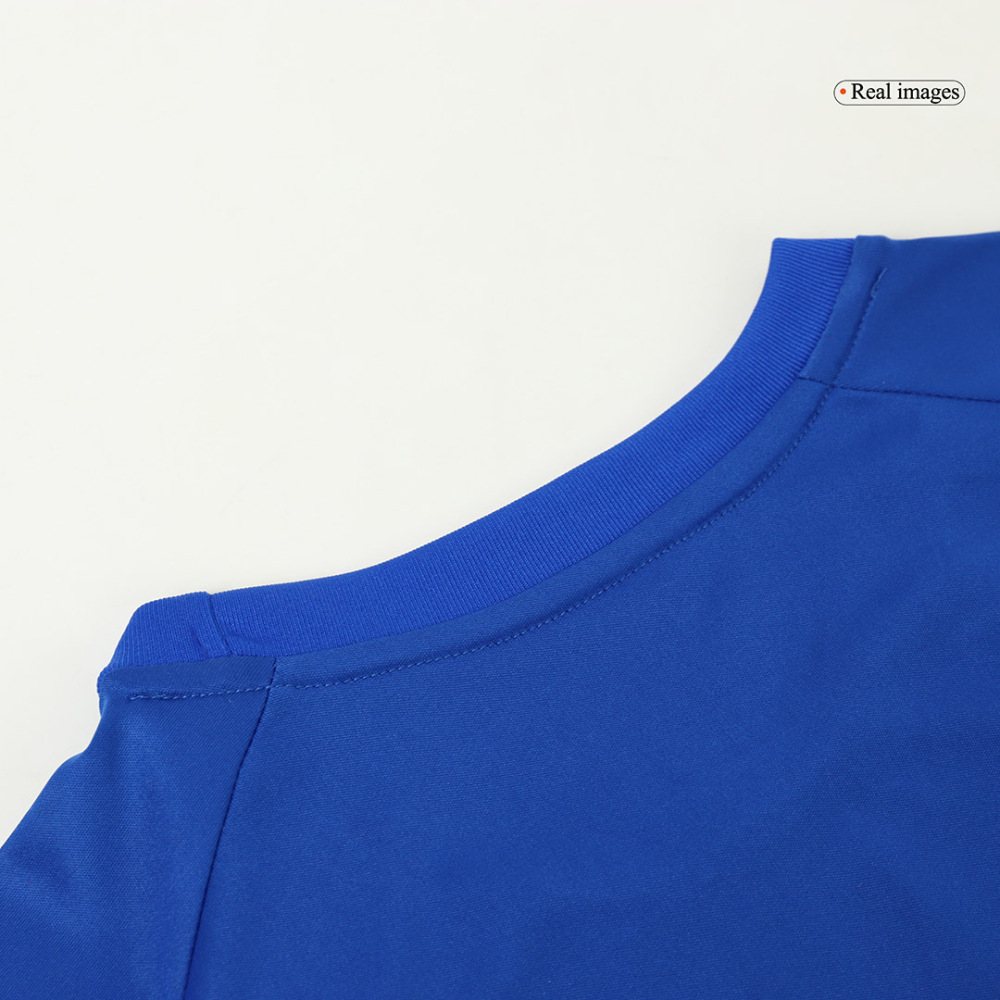 Spain Pre-Match Soccer Jersey EURO Blue
