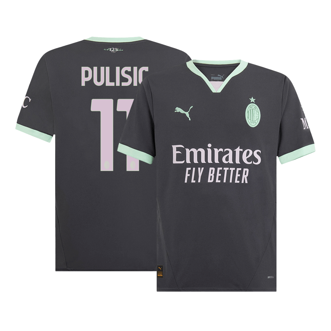 PULISIC #11 AC Milan Third Away Soccer Jersey