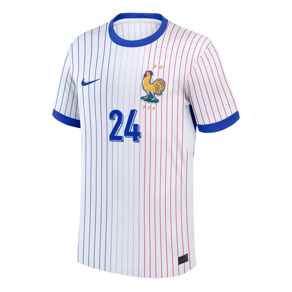 DOUE #24 France Away Soccer Jersey