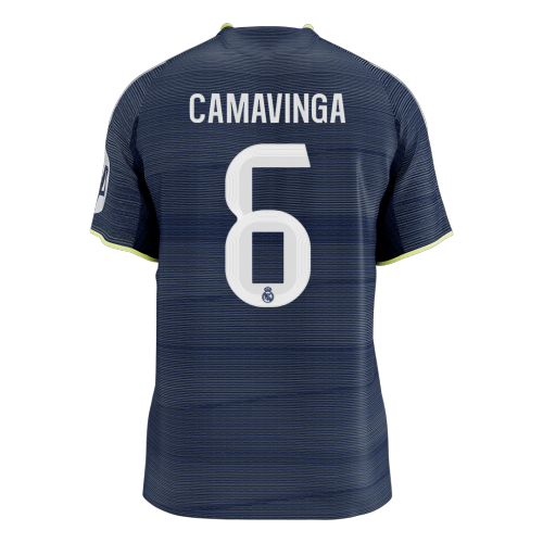 CAMAVINGA #6 Real Madrid Away Authentic Soccer Jersey 2025/26