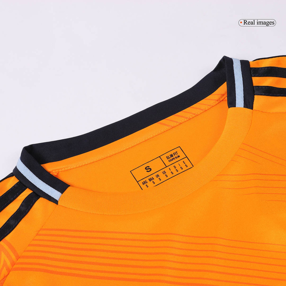 Real Madrid Away Long Sleeve Soccer Jersey