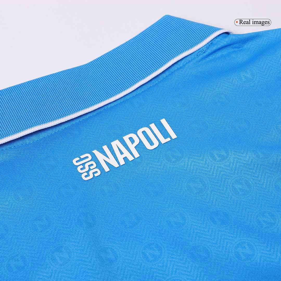 Napoli Home Authentic Soccer Jersey