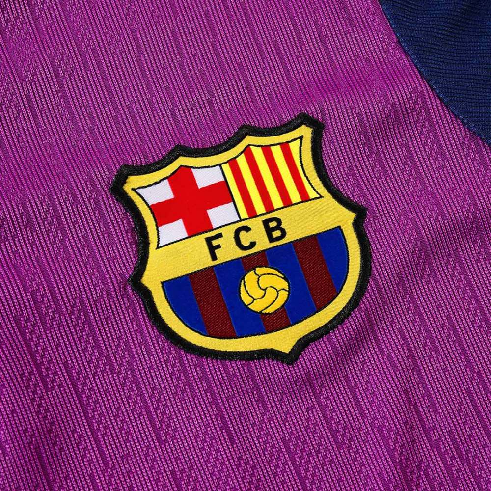 Barcelona 1/4 Zip Tracksuit 2025/26 Purple
