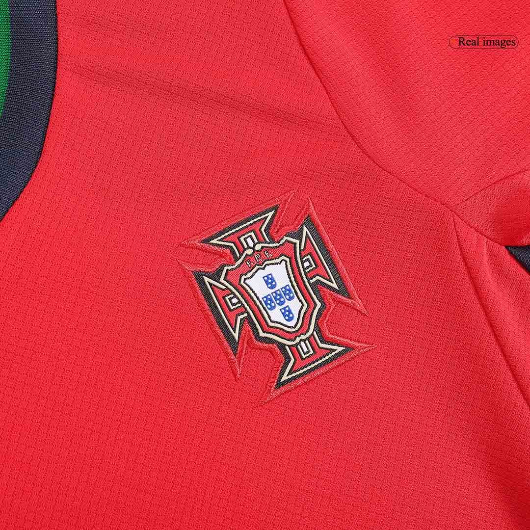 Portugal Home Kids Soccer Jerseys Kit EURO