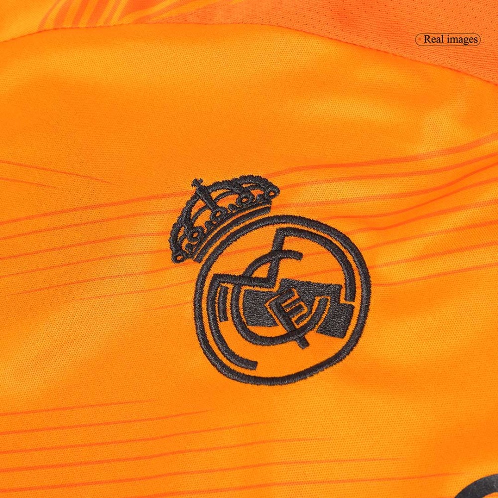 Real Madrid Away Long Sleeve Soccer Jersey