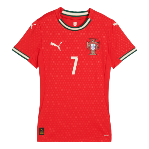 RONALDO #7 Women's Portugal Home Jersey 2025