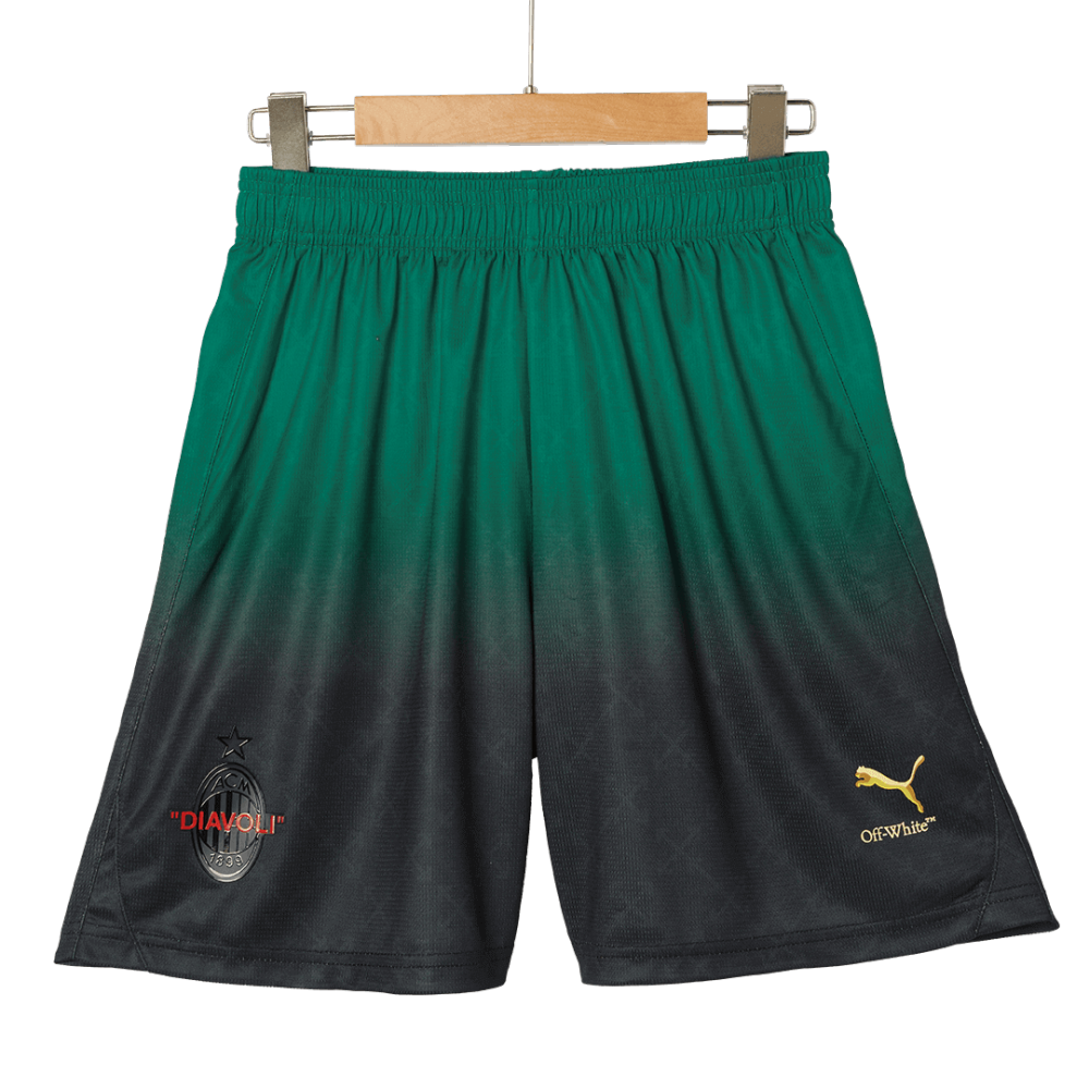 AC Milan Fourth Away Soccer Shorts