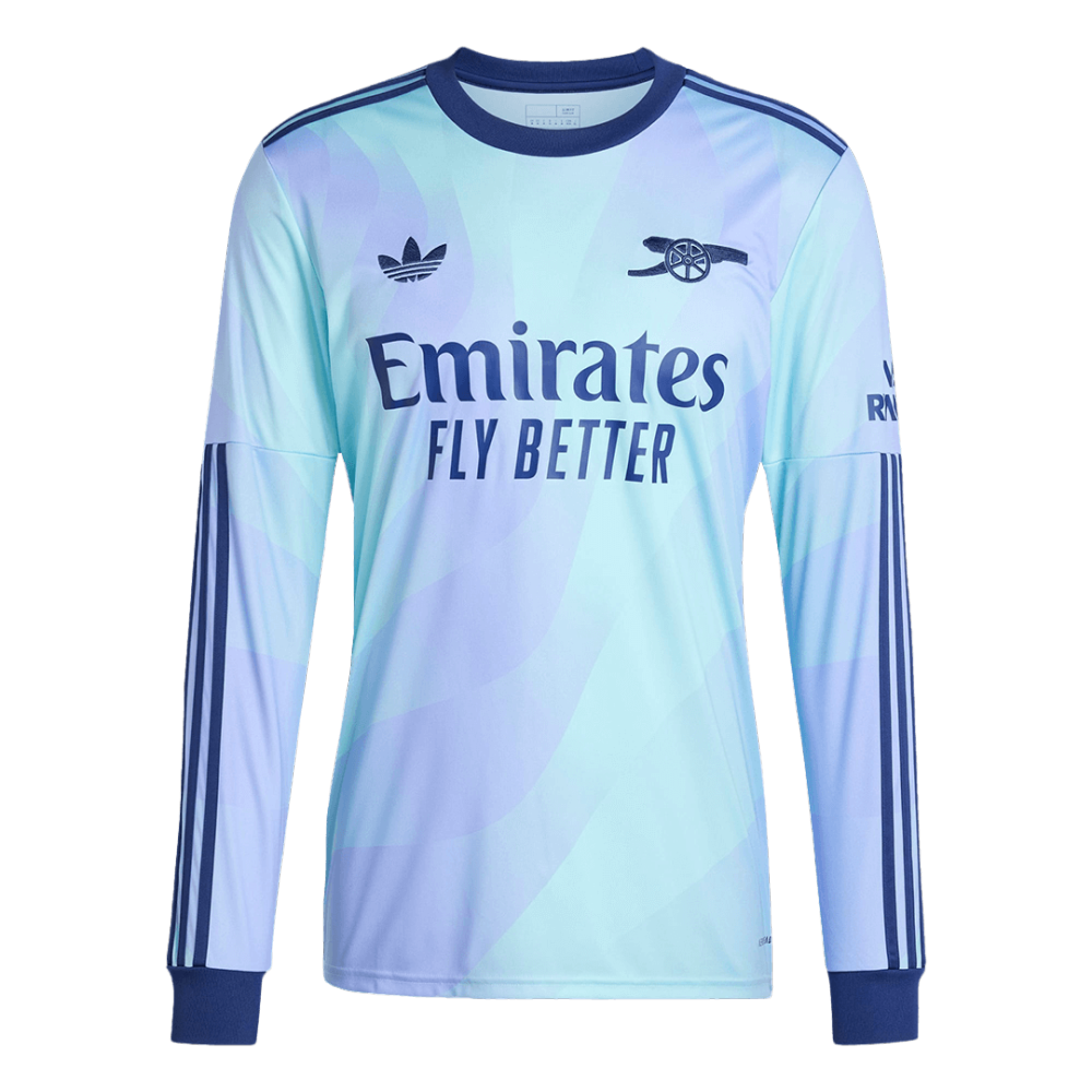 Arsenal Third Away Long Sleeve Soccer Jersey