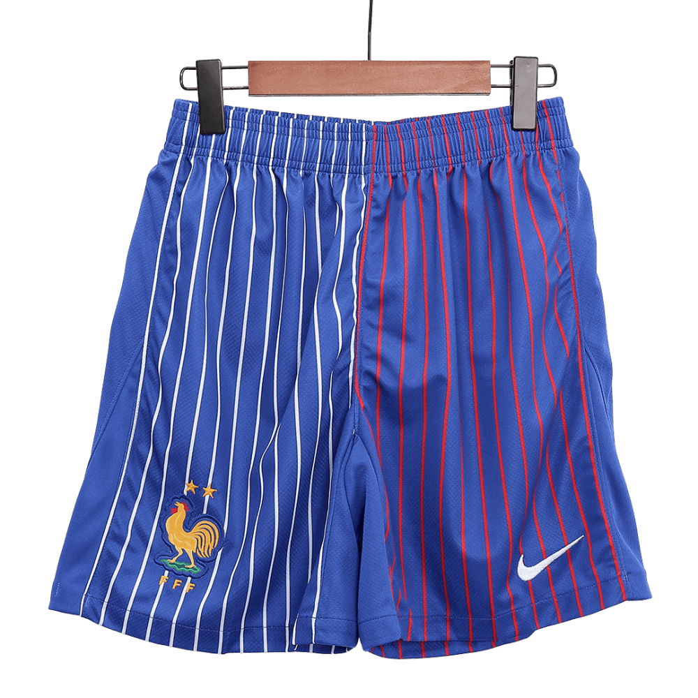 France Away Soccer Shorts
