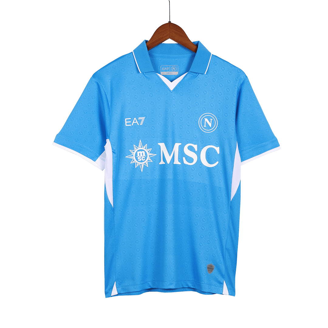 Napoli Home Authentic Soccer Jersey