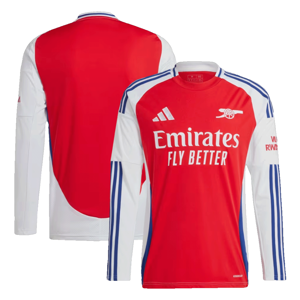 Arsenal Home Long Sleeve Soccer Jersey