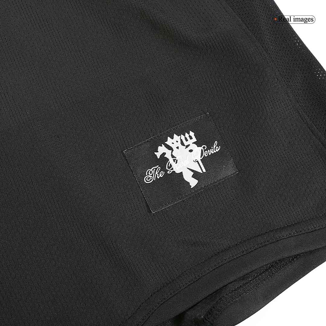 Vintage Soccer Jersey Manchester United Away Long Sleeve 2007/08