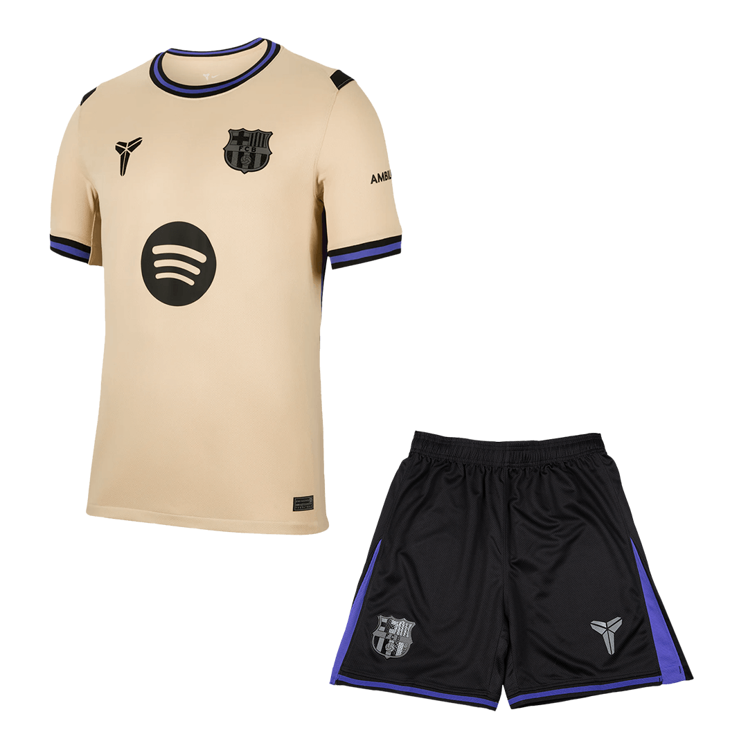Barcelona Away Jerseys Kit 2025/26